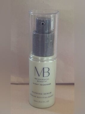 Meaningful Beauty Primer Serum Pump - Cream & Silver